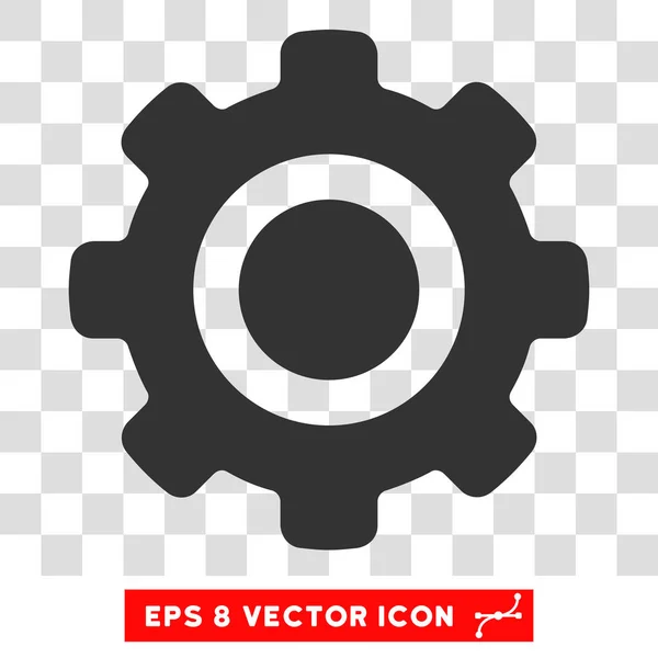 Значок шестеренки вектор Eps — стоковый вектор