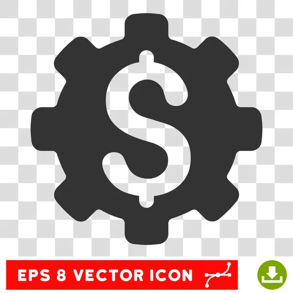 Векторная икона промышленного капитала — стоковый вектор
