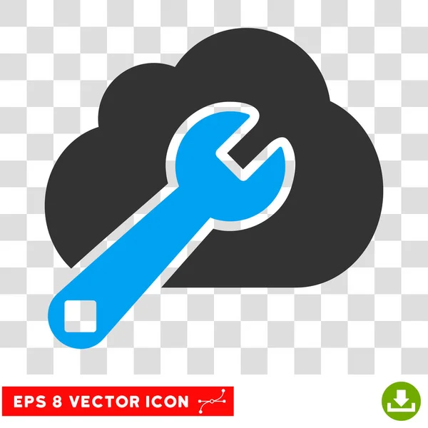 Options Cloud Icône Eps vectorielle — Image vectorielle