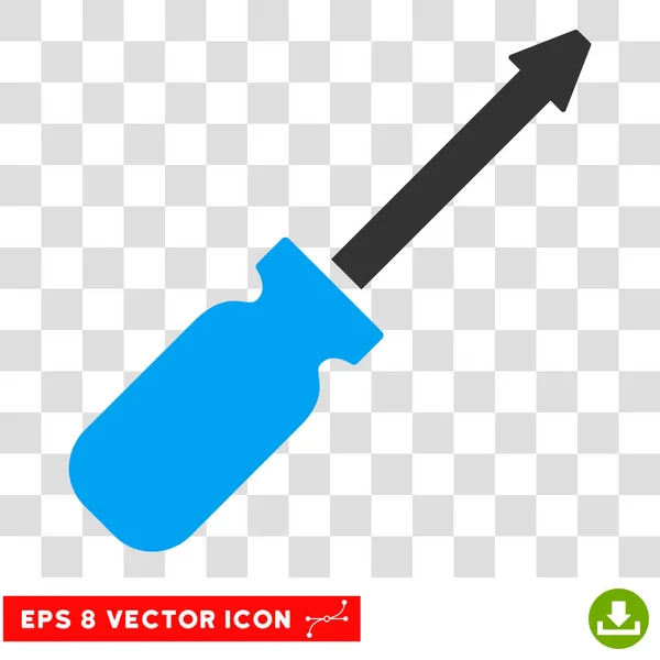 Chave de fenda Vector Eps Icon — Vetor de Stock