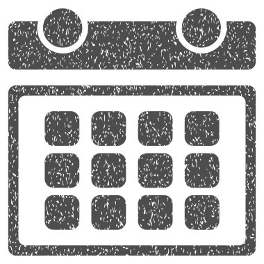 Takvim ay grenli doku simgesi