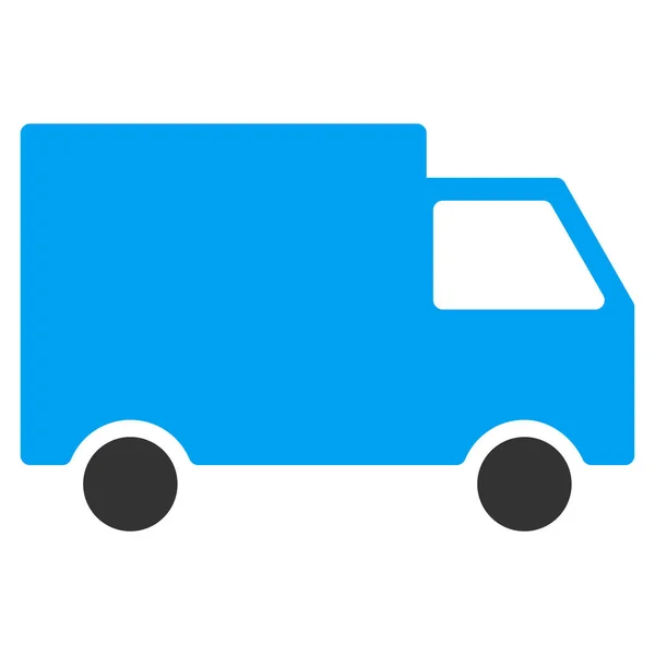 Rakomány Van lapos Vector Icon — Stock Vector