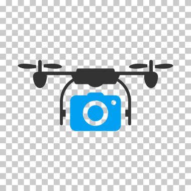 kamera drone vektör simgesi