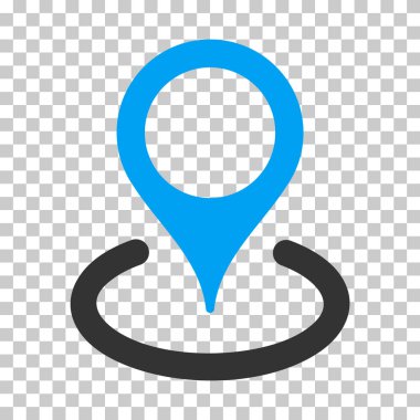 konumu vektör simgesi