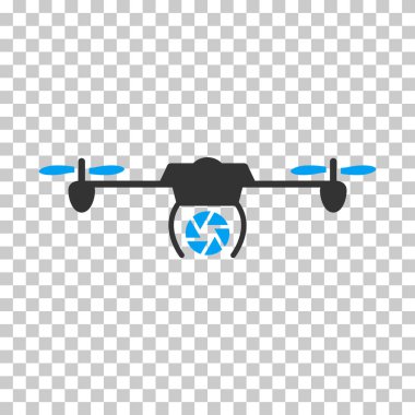 Çekim casus Airdrone vektör simgesi