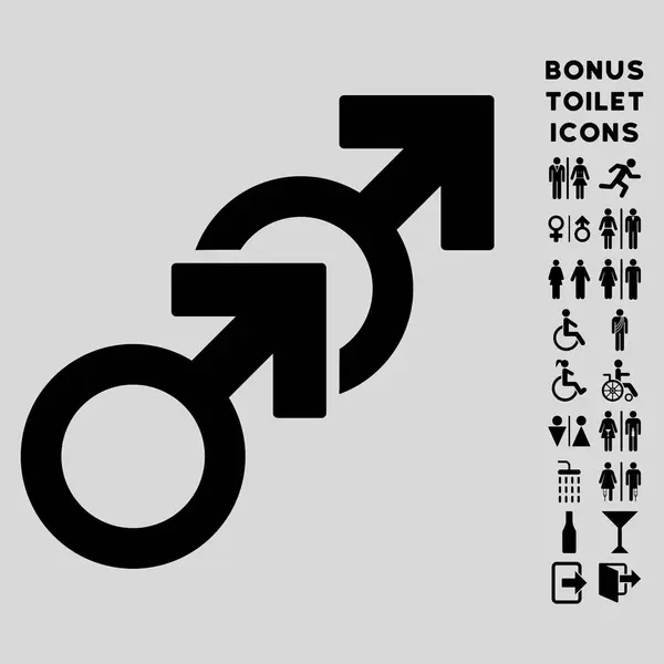 Икона и бонус для геев — стоковый вектор