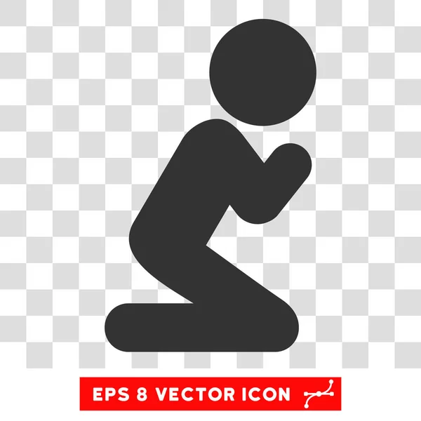 Kind beten Vektor eps Symbol — Stockvektor