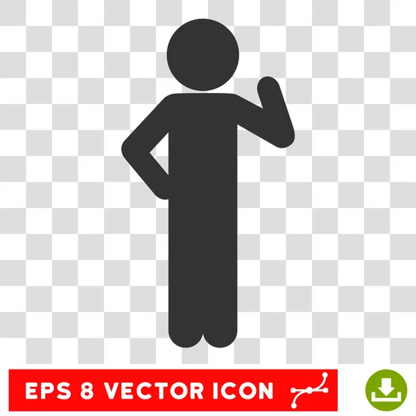Gyermek javaslat vektor Eps ikon — Stock Vector