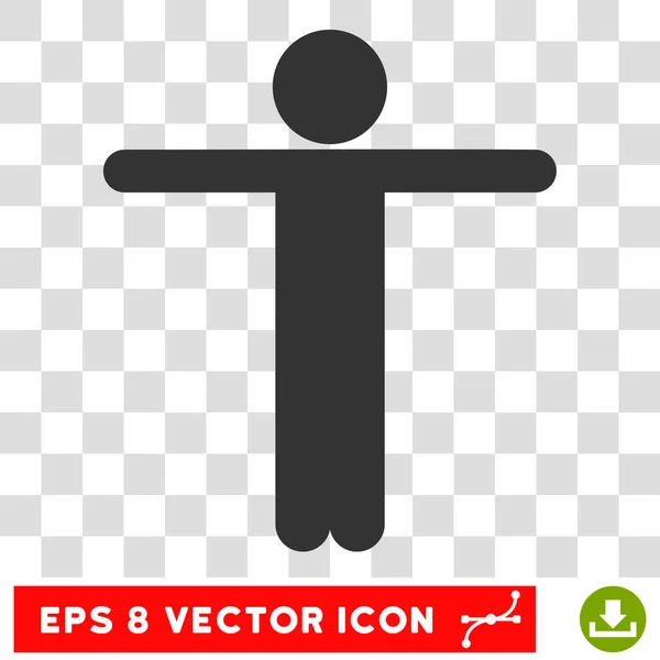 Kind Panikmache Vektor eps Symbol — Stockvektor