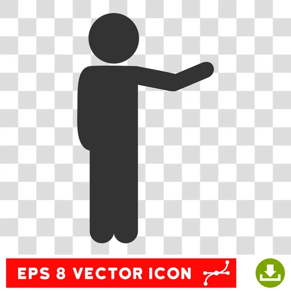 Child Show Vector Eps Icon — Stock Vector