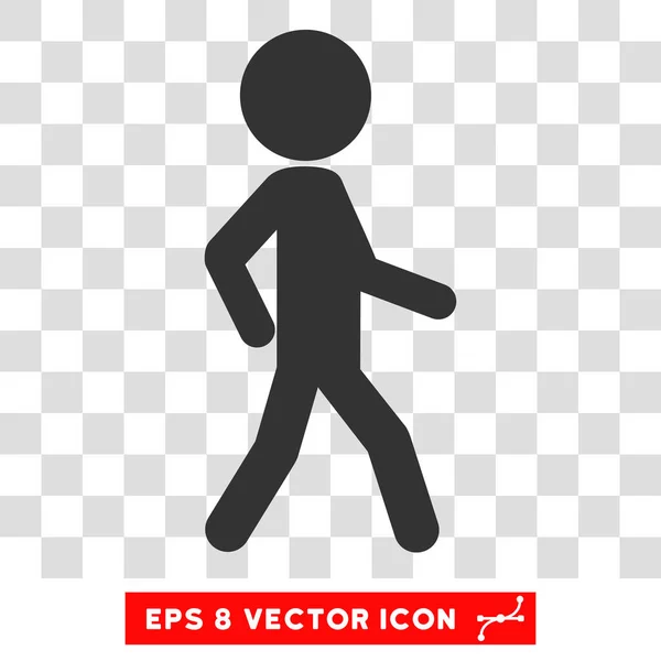 Caminhando criança vetor Eps ícone — Vetor de Stock
