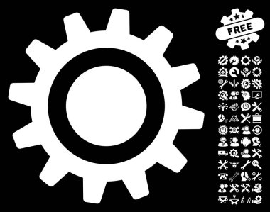 COG vektör simge araçları Bonus ile