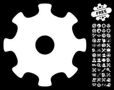 Dişli vektör simge araçları Bonus ile