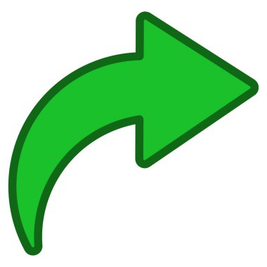 Vektör araç çubuğu simgesi Yinele