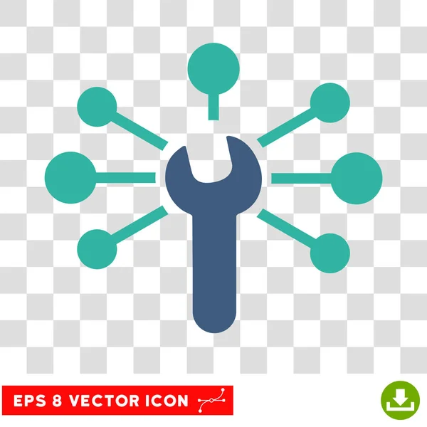 Relaciones de servicio Eps Vector Icono — Archivo Imágenes Vectoriales