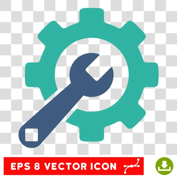 Service verktyg Eps vektor symbol — Stock vektor