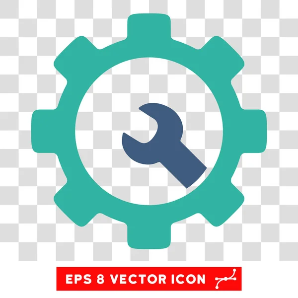 Service verktyg Eps vektor symbol — Stock vektor