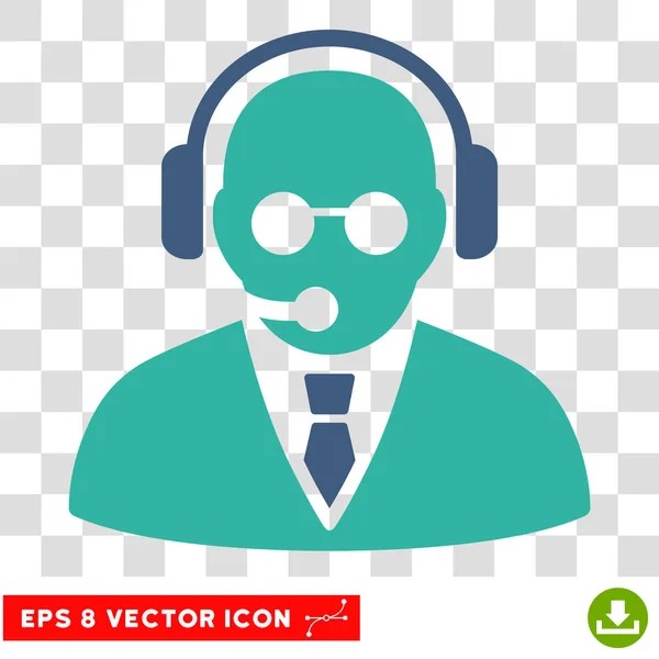 Менеджер поддержки Eps Vector — стоковый вектор