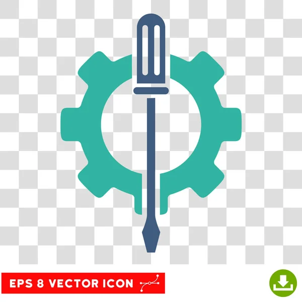 Opções de ajuste Eps Vector Ícone — Vetor de Stock