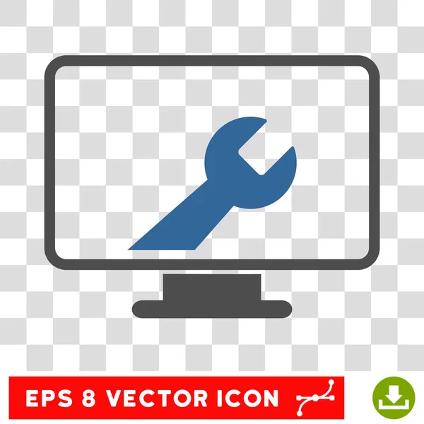Параметры рабочего стола Eps Vector Icon — стоковый вектор