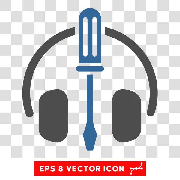 Headphones Tools Eps Vector Icon — Stock Vector