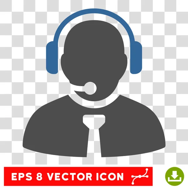 Support Manager eps Vektor-Symbol — Stockvektor