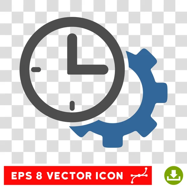 Zeit Setup eps Vektor Symbol — Stockvektor