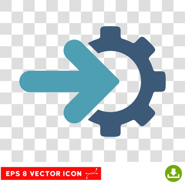 Integration Eps vektor symbol — Stock vektor