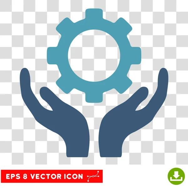 Maintenance Gear Eps Vector Icon — Stock Vector