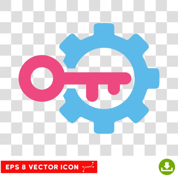 Schlüsseloptionen eps-Vektor-Symbol — Stockvektor