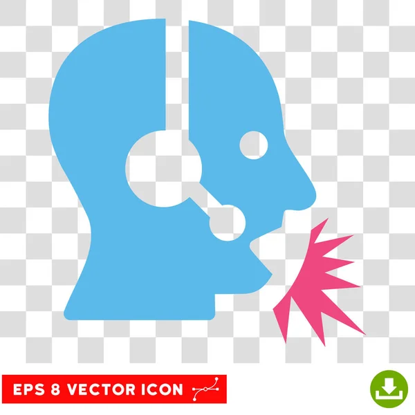 Оператор Речь Eps Векторная икона — стоковый вектор