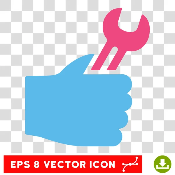 Szolgáltatás kézi Eps Vector Icon — Stock Vector