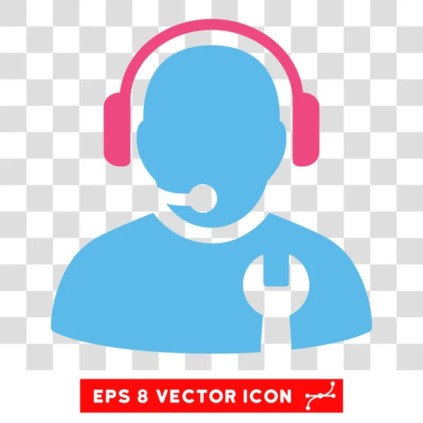 Service Operator eps Vektor Symbol — Stockvektor