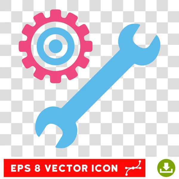 Service verktyg Eps vektor symbol — Stock vektor