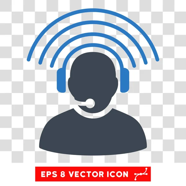 Operator Signal eps Vektor-Symbol — Stockvektor