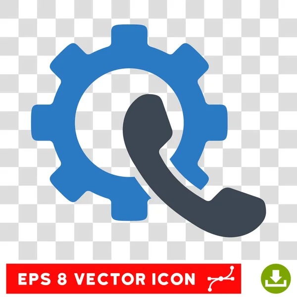 Telefon-Konfiguration Ausrüstung eps Vektor-Symbol — Stockvektor