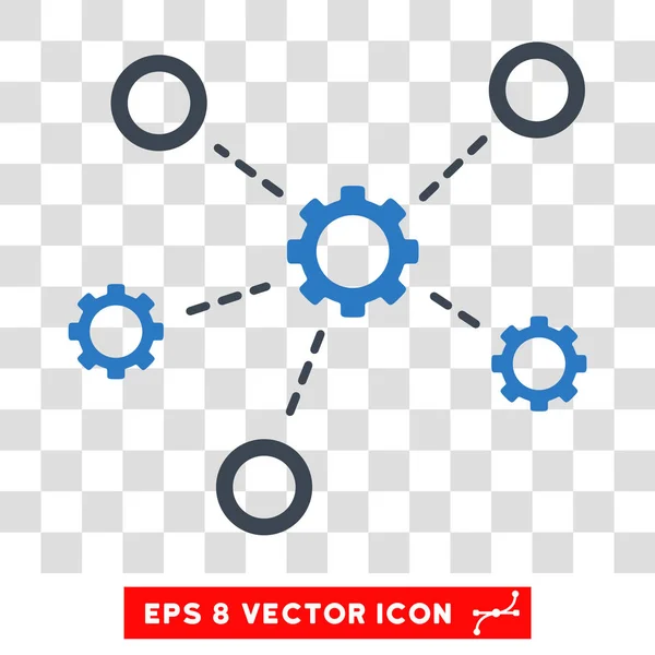 Tjenesterelasjoner Eps vektor Icon – stockvektor