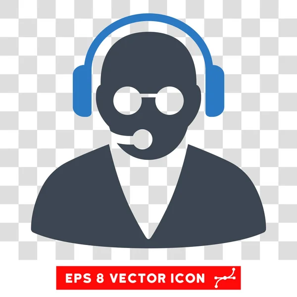 Support Operator Eps Vector Icon — Stock Vector