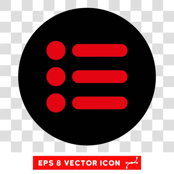 Itens Round Vector Eps Icon — Vetor de Stock