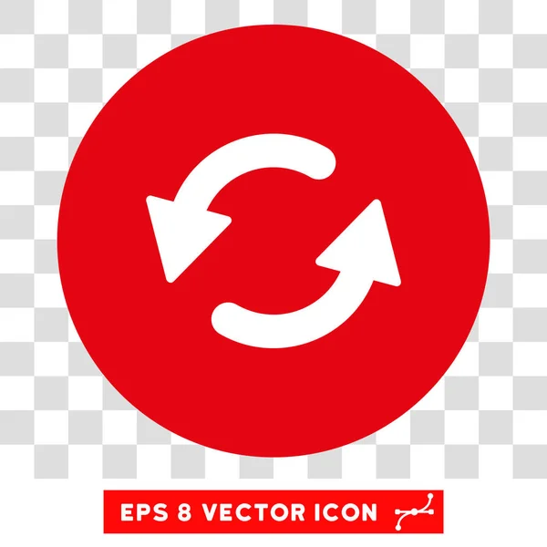 Atualizar CCW Round Vector Eps Icon — Vetor de Stock