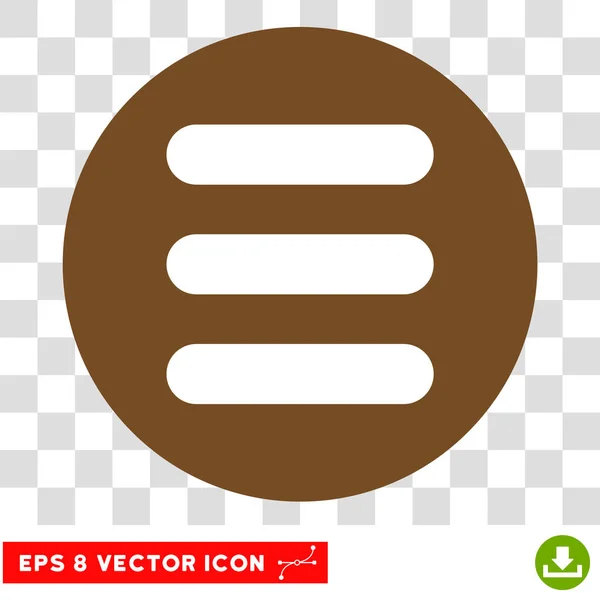 Verem kerek vektor Eps ikon — Stock Vector