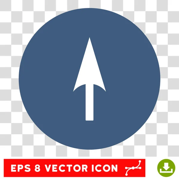 Pfeilachse y runder Vektor eps Symbol — Stockvektor