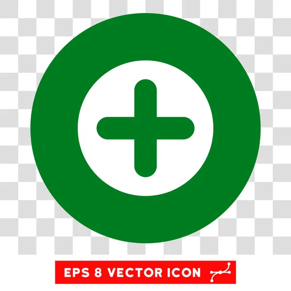 Criar Round Vector Eps Ícone —  Vetores de Stock