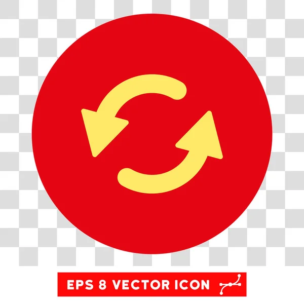 Actualizar CCW Ronda Vector Eps icono — Vector de stock