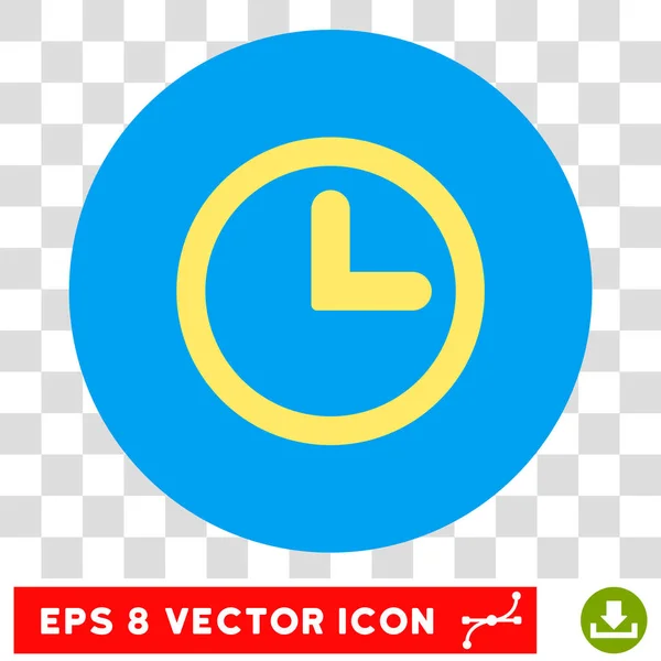 Uhr Runde Vektor eps Symbol — Stockvektor