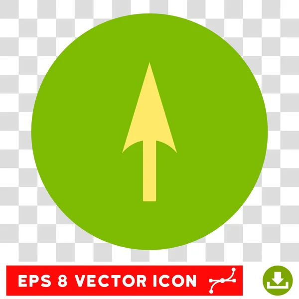 Pfeilachse y runder Vektor eps Symbol — Stockvektor