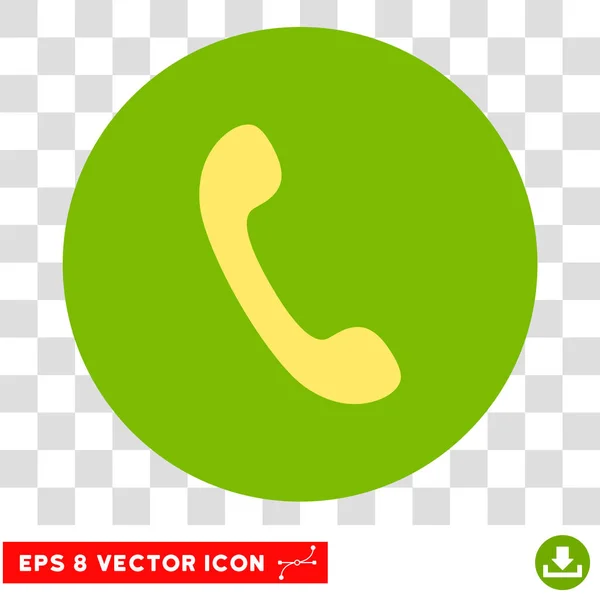 手机接收机圆矢量 Eps 图标 — 图库矢量图片