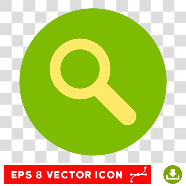 Rechercher Vecteur rond Eps Icône — Image vectorielle