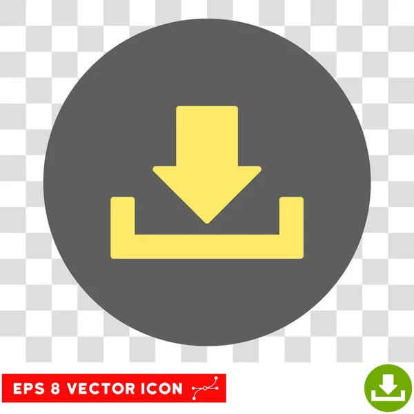 Download Round Vector Eps Icon — Stock Vector