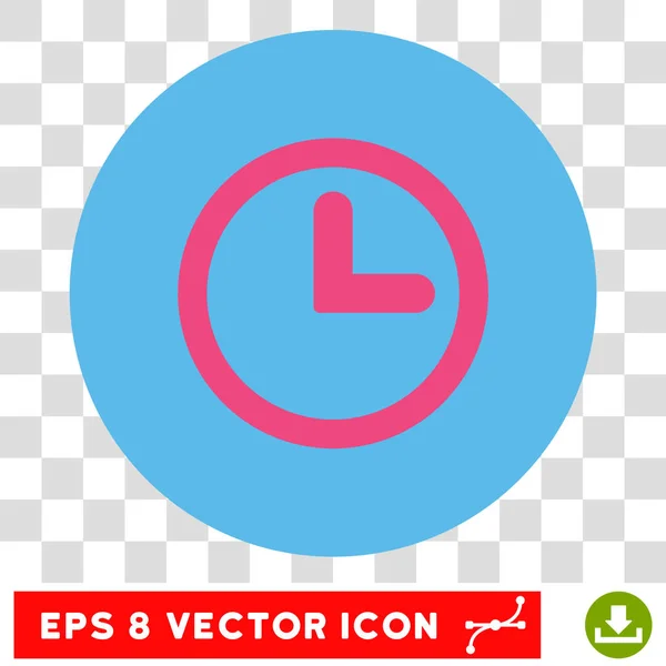 Uhr Runde Vektor eps Symbol — Stockvektor